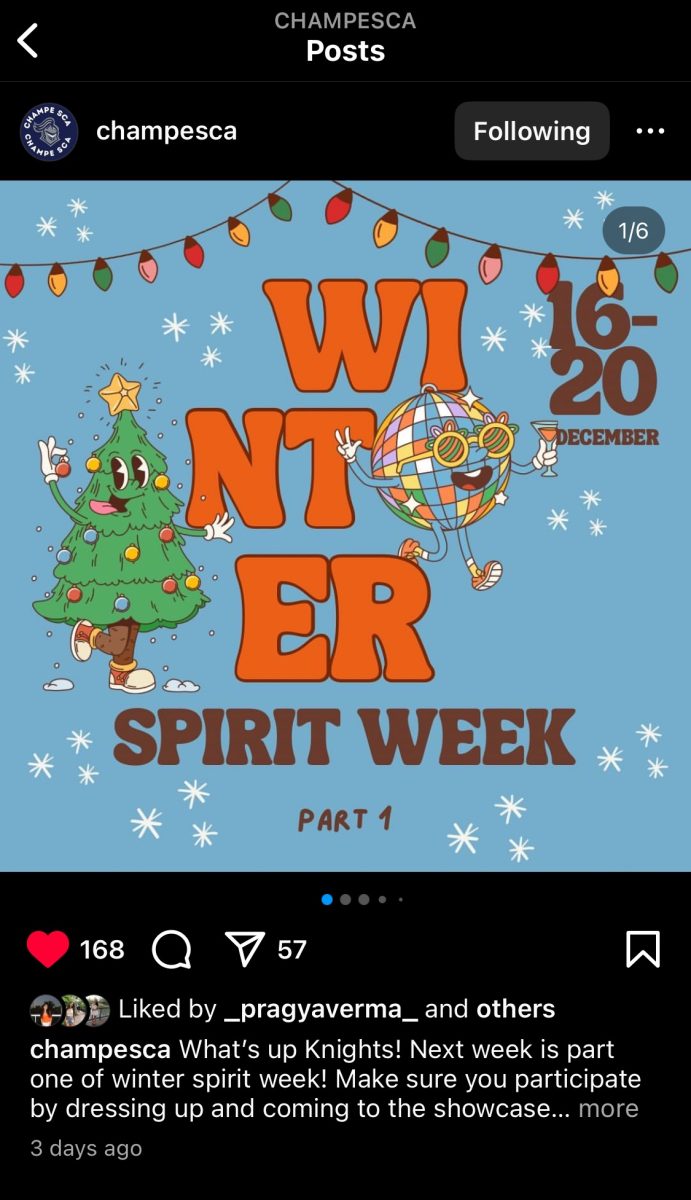 SCA posts all the themes prior to spirit week so that students can plan their outfits ahead of time. Seeing the post, students have planned their outfits and are ready for spirit week.